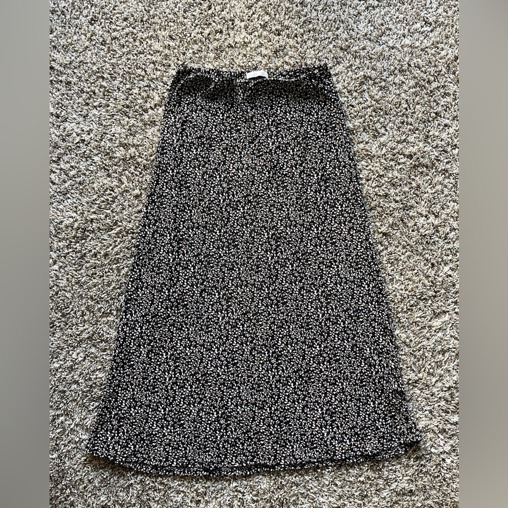 Becool midi floral flower skirt
